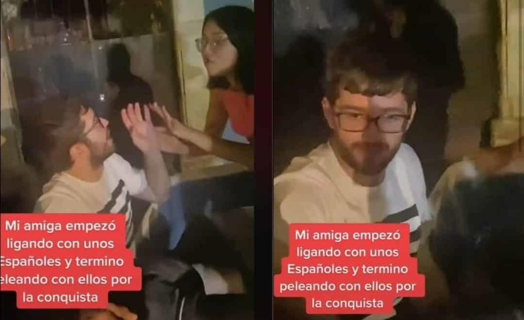 Mexicana intenta ligar a español en fiesta; terminan discutiendo sobre la Conquista