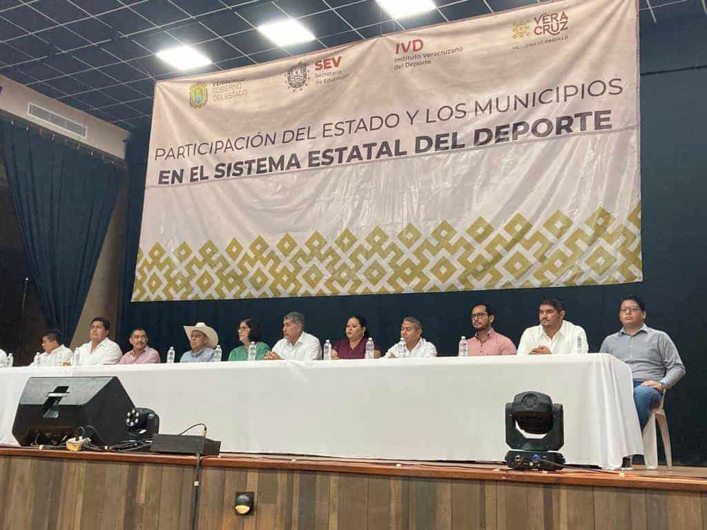 Papaloapan y los Tuxtlas se adhirieron al Sistema Estatal del Deporte en Veracruz