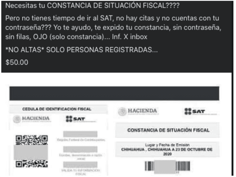 ¡Atención! Alertan por presuntos trámites del SAT en redes sociales, son estafas