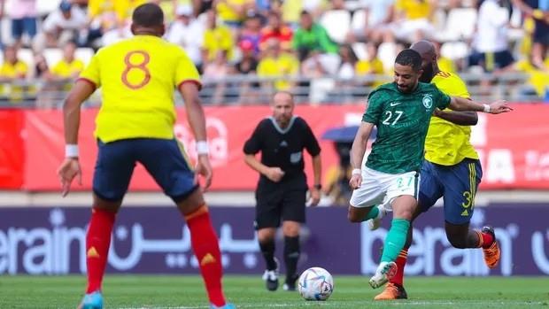 Arabia Saudita no pudo con Colombia en amistoso