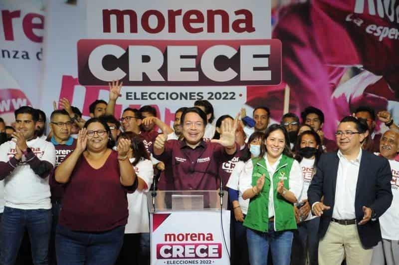 Morena gobernará a 56% de los electores; ganó en 21 estados