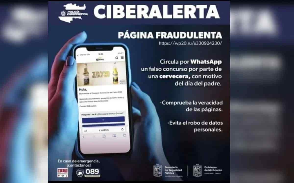 ¡Atención! Emiten alerta por estafa de WhatsApp regalando cervezas por Día del Padre