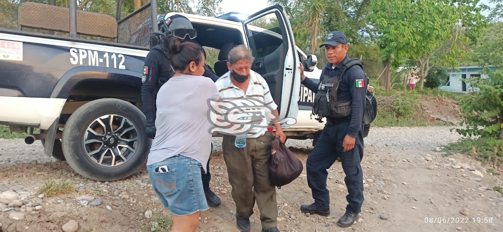 Encontraron a don Rutilio; llevaba una semana perdido en Papantla