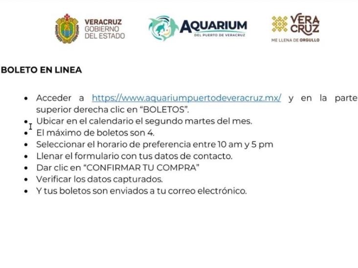 Así podrás conseguir tus boletos gratuitos para el Aquarium