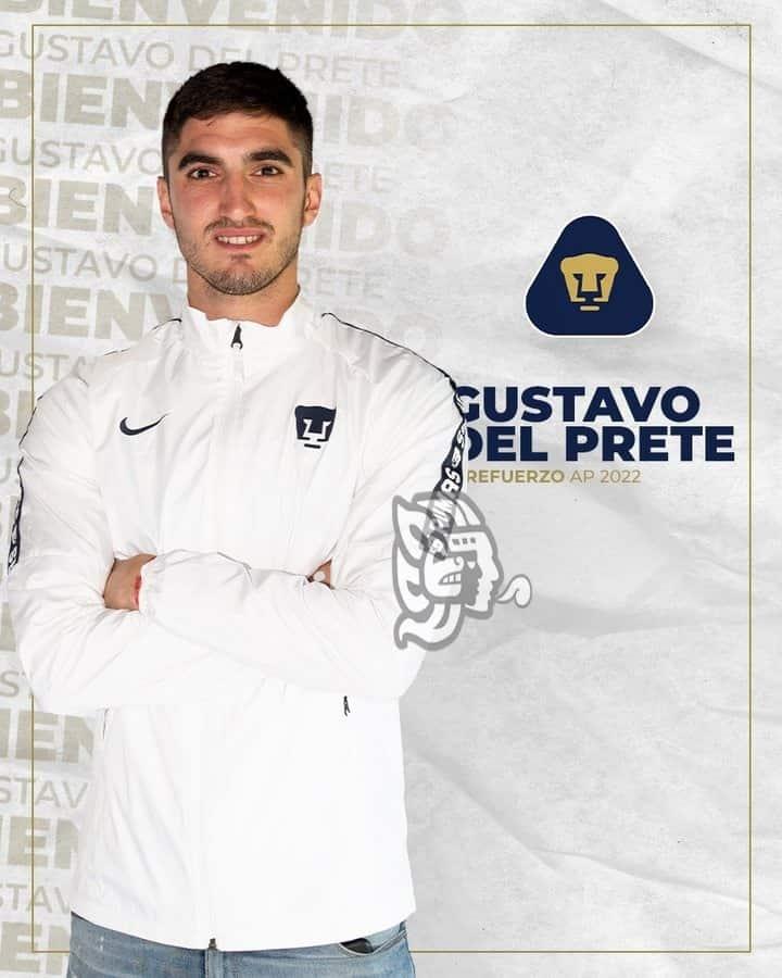 Pumas hace oficial el fichaje del argentino Gustavo del Prete