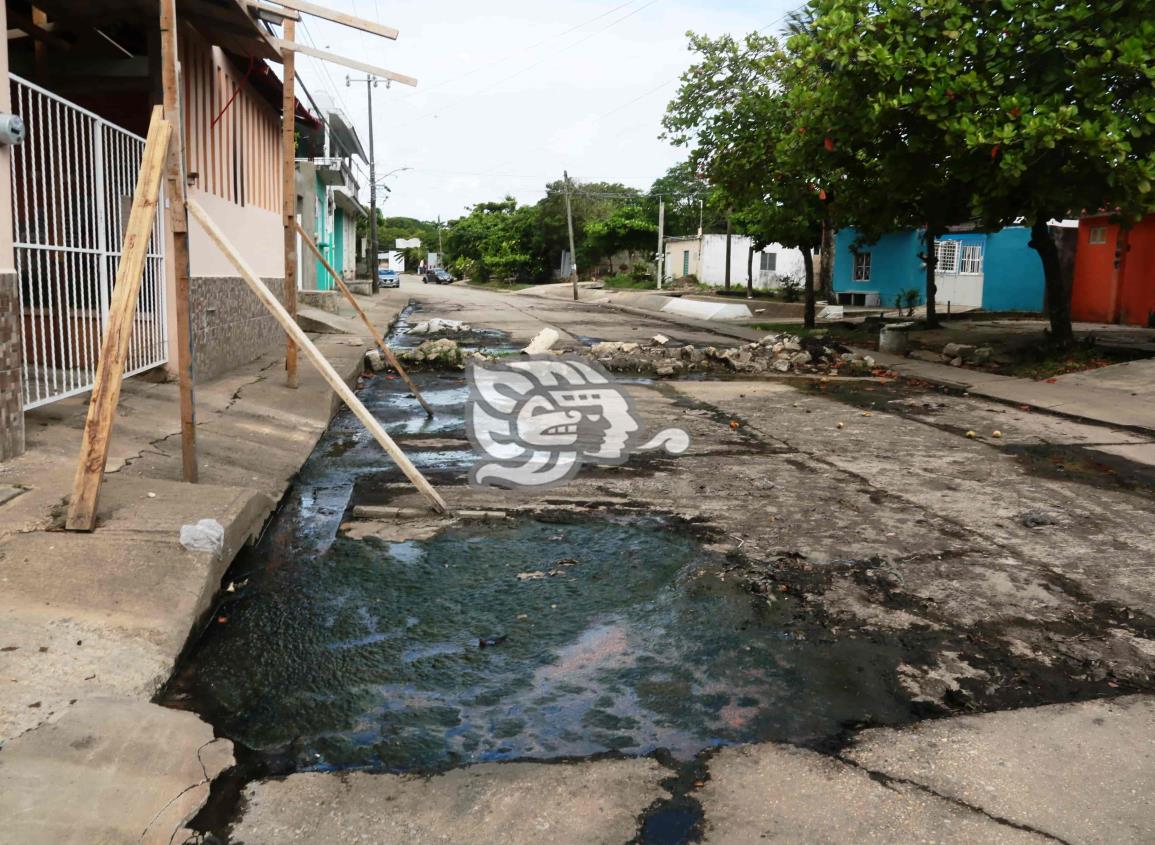 Ante constantes inundaciones, piden intervención de AMLO en Coatza