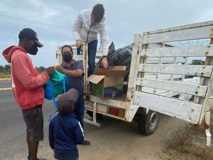 BARO invita a solidarizarse con familias vulnerables en Coatzacoalcos