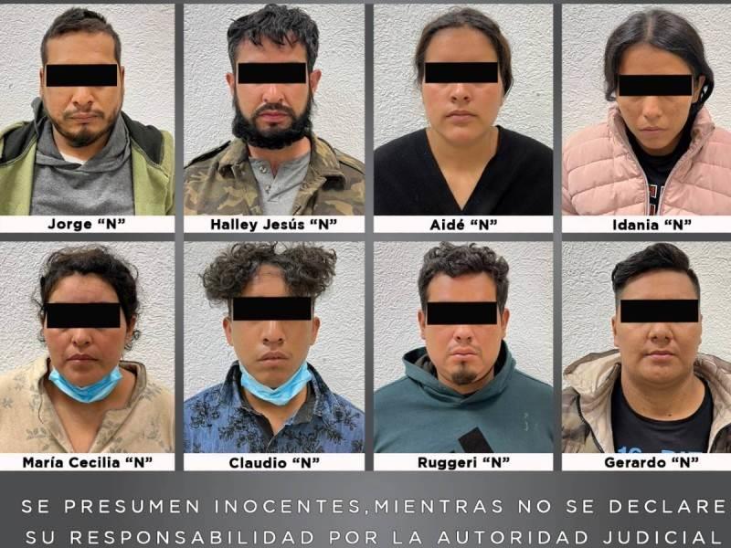 8 detenidos por el ataque en Texcaltitlán, Edomex, fueron ingresados al reclusorio