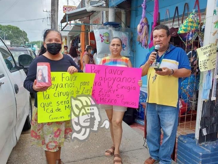 Piden ayuda para joven, presenta un tumor en la lengua