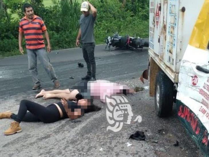 Identificado motociclista que murió en fatal accidente en Cosoleacaque