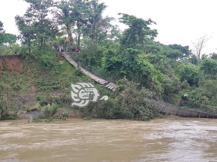 Zonas rurales de Minatitlán y Las Choapas, con estragos por onda tropical