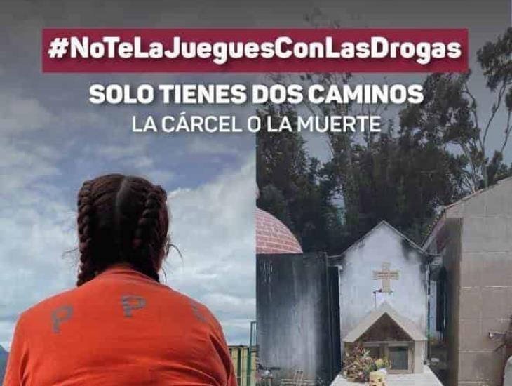 Pide CGJ a la ciudadanía  denunciar la venta y distribución de droga en Veracruz