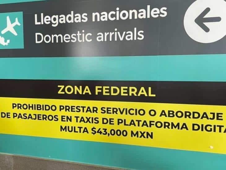 Conductores de Uber y Didi serán multados con 43 mil pesos si dan servicio en el AICM