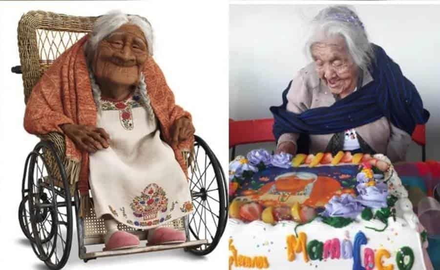 Mujer que inspiró al personaje de mamá coco tiene 108 años!!