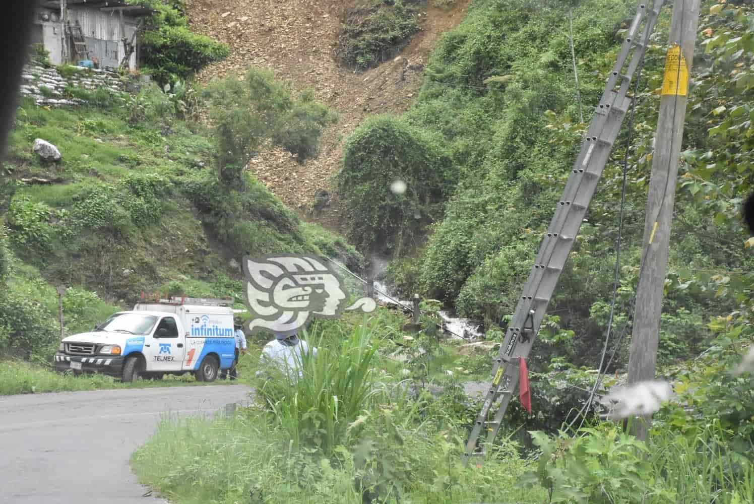 Trabajadores de Telmex extreman precauciones ante fuertes lluvias en zona centro