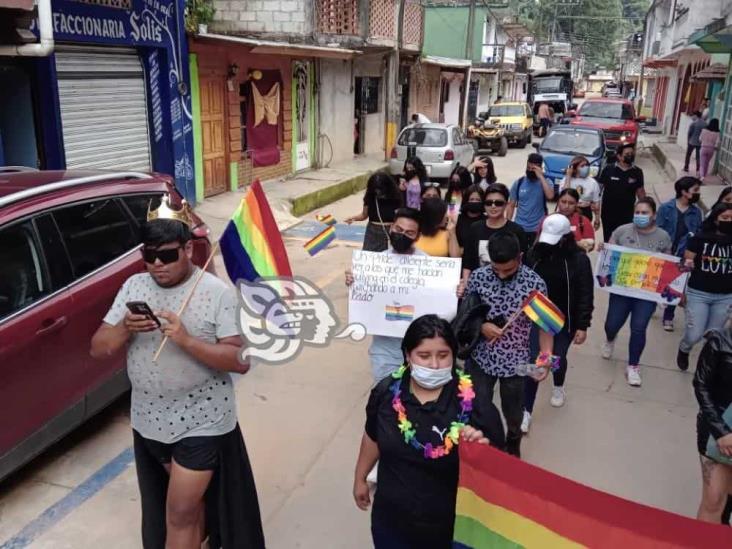 Este domingo, se realizó la primera Marcha por la Igualdad en Zongolica