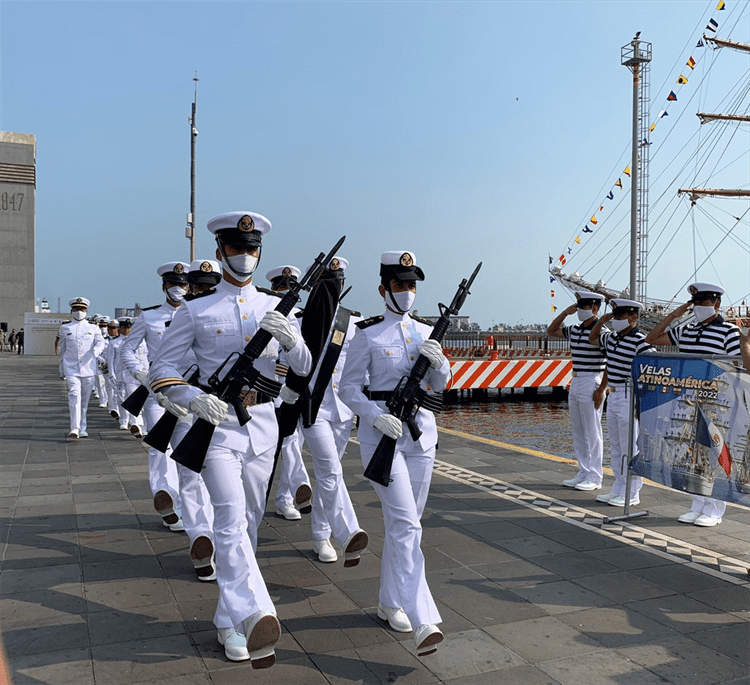 Conmemoran el 125 aniversario de la Escuela Naval Militar de Antón Lizardo