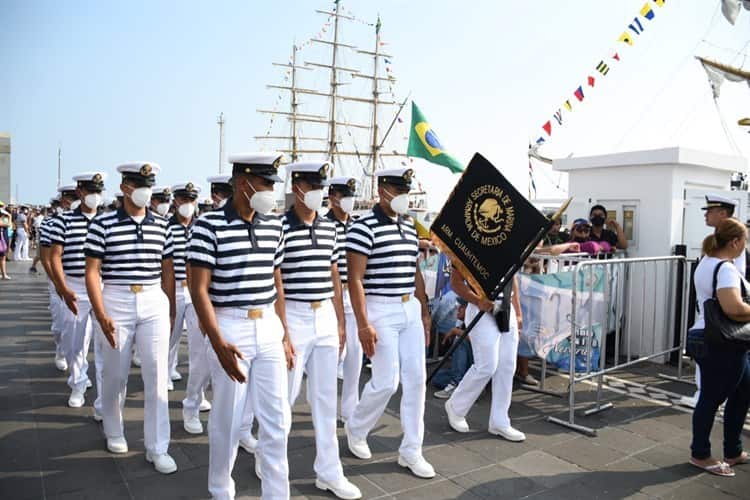 Conmemoran el 125 aniversario de la Escuela Naval Militar de Antón Lizardo