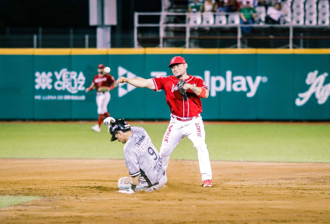 El Águila de Veracruz venció 11-7 a Saraperos de Saltillo en el Beto Ávila