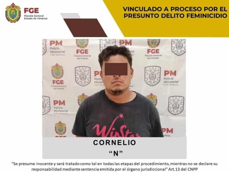 Vinculan a proceso a Cornelio “N” tras el presunto feminicidio de su esposa Valeria