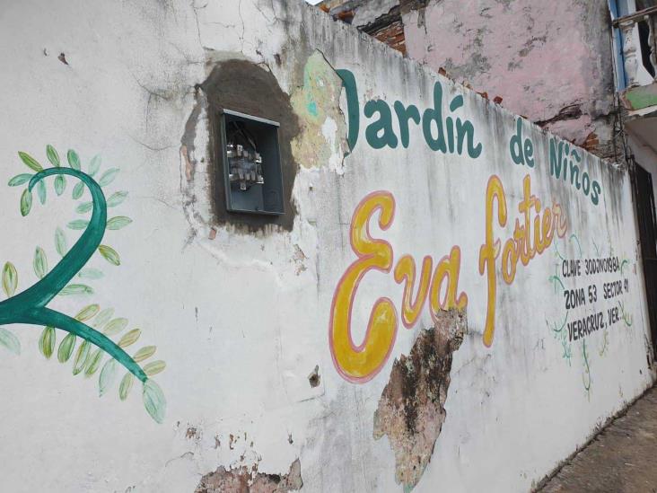 Roban jardín de niños por sexta ocasión en Veracruz