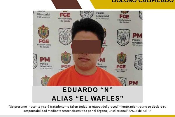 Dan prisión preventiva a ´El Wafles´, presunto homicida de panadero en Córdoba