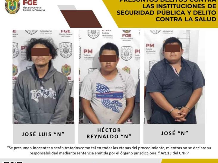 Imputan a seis por delitos contra la salud en la zona centro de Veracruz