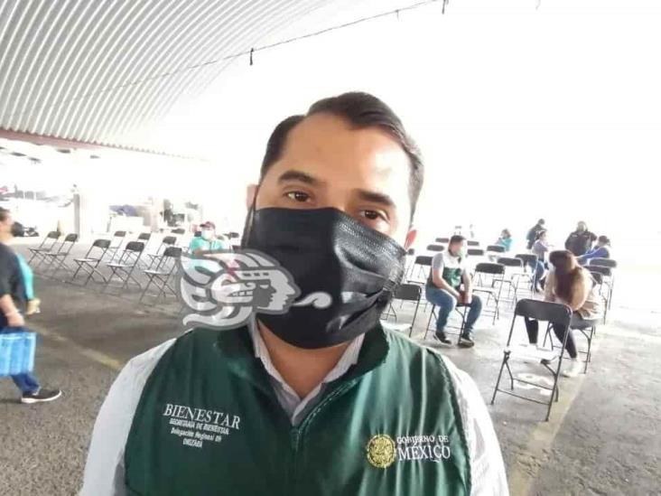 En el mercado de Cerritos, arranca vacunación de 5 a 11 años en Orizaba