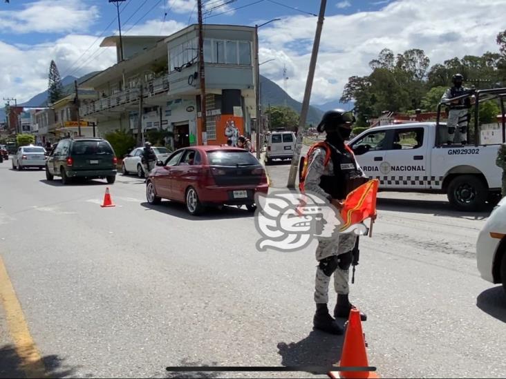 Arriban elementos de Sedena y Guardia Nacional a Ciudad Mendoza