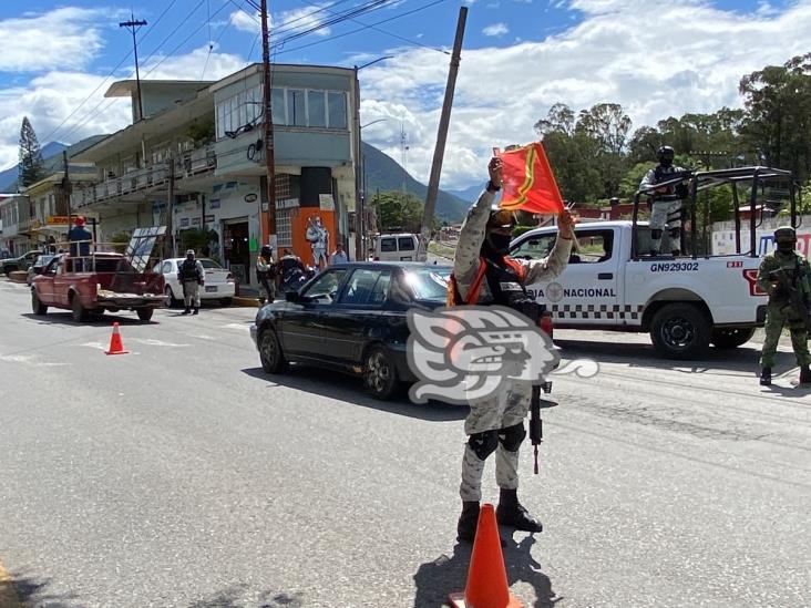 Arriban elementos de Sedena y Guardia Nacional a Ciudad Mendoza