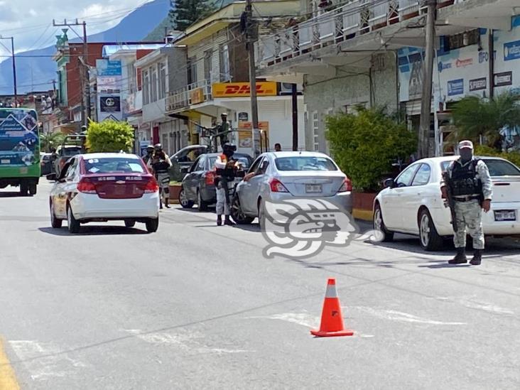 Arriban elementos de Sedena y Guardia Nacional a Ciudad Mendoza