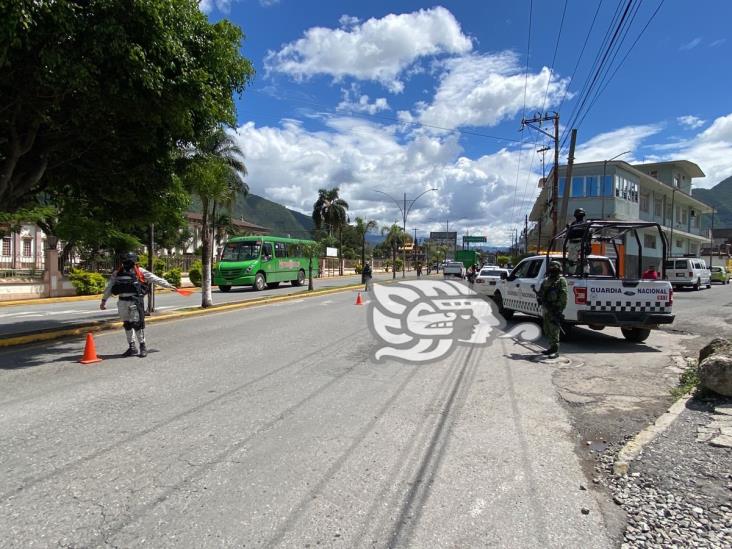 Arriban elementos de Sedena y Guardia Nacional a Ciudad Mendoza