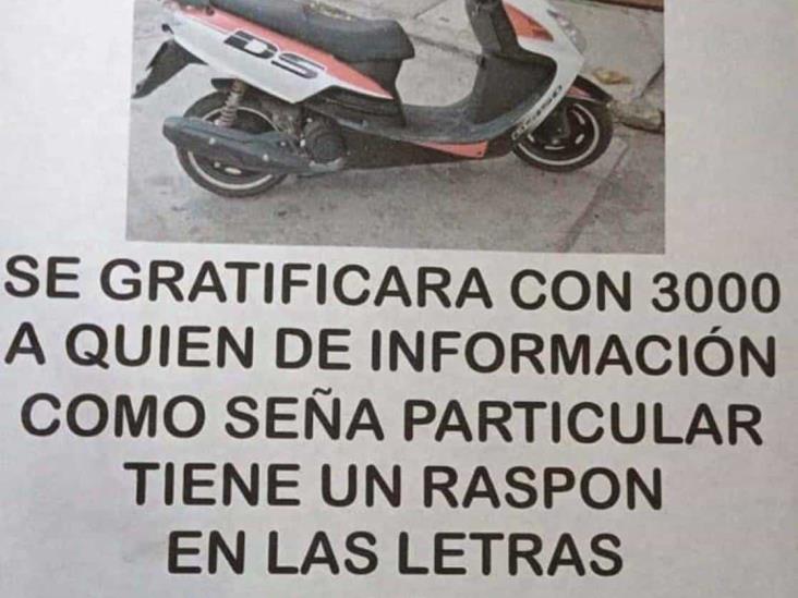 En menos de 24 horas se robaron dos motonetas en Misantla