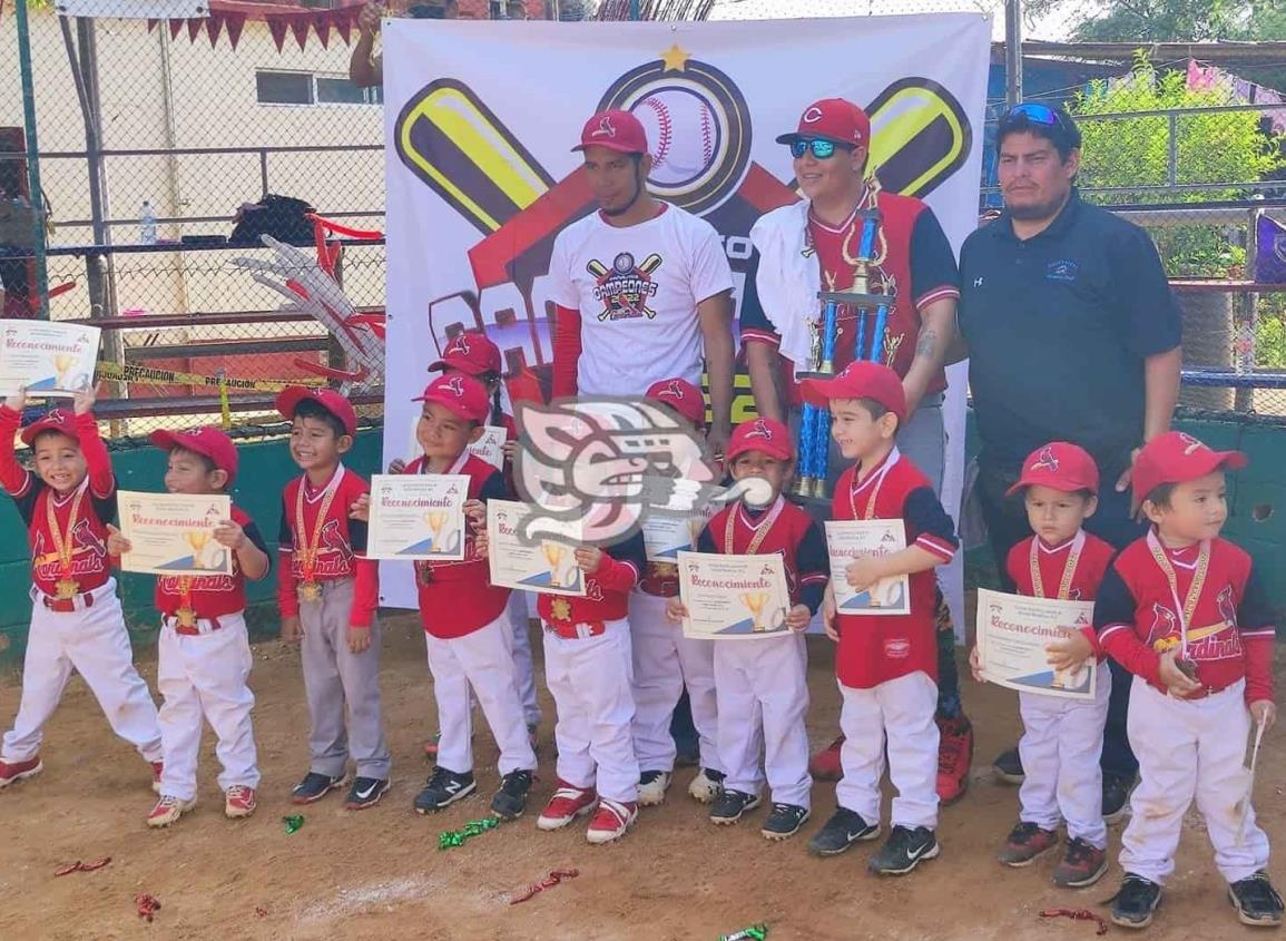 Hay nuevos campeones en la  Liga Pequeña de Beisbol de Mina