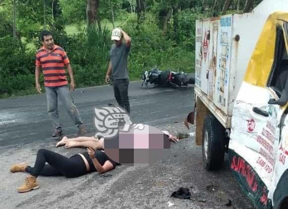 Está prófugo el gasero que causó muerte a motociclista en Cosoleacaque