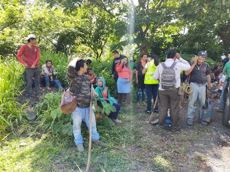 Se accidentan jornaleros en San Andrés Tuxtla