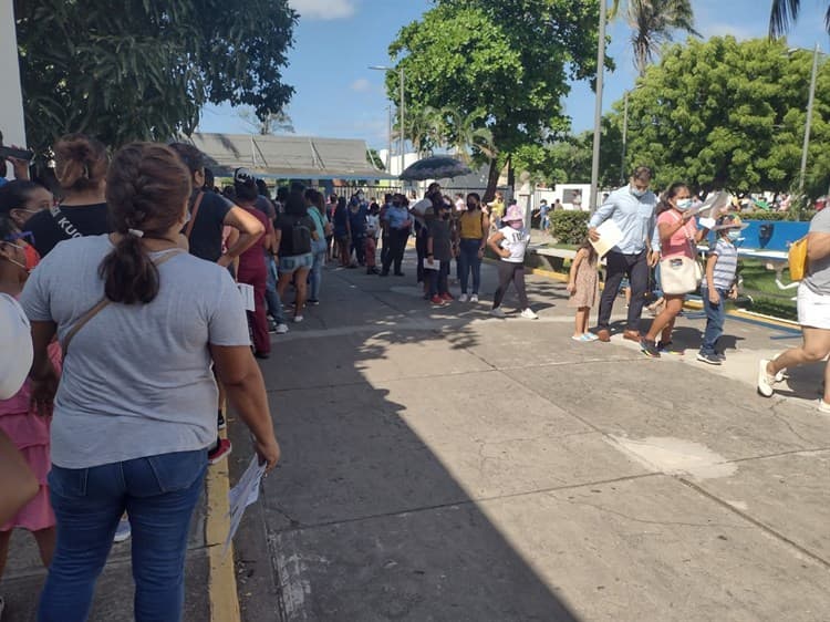 Con gran fluidez avanza la jornada de vacunación a menores de 5 a 11 años en Veracruz