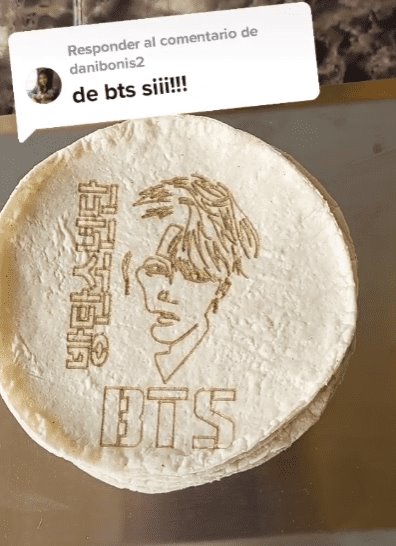 En México, crean tortilla de BTS y se vuelve viral en Tik Tok (+Video)