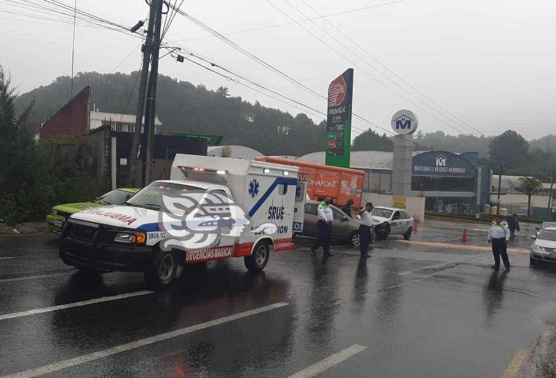 Dos mujeres heridas tras choque en el bulevar Banderilla