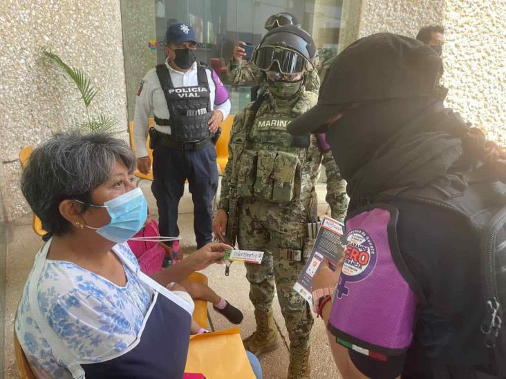 (+Video) SSP exhorta a denunciar incidentes en el transporte público en Coatza