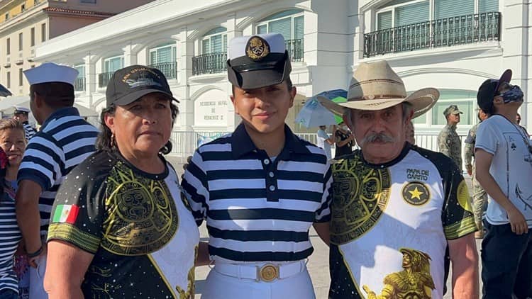 Carolina Gracia seguirá sus sueños a bordo del buque ´Cuauhtémoc´ (+Video)