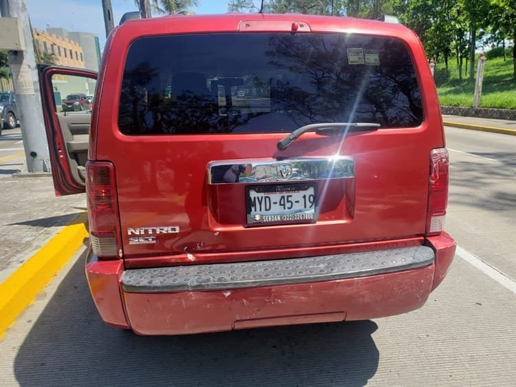 Aparatoso choque en la colonia Electricistas de Veracruz