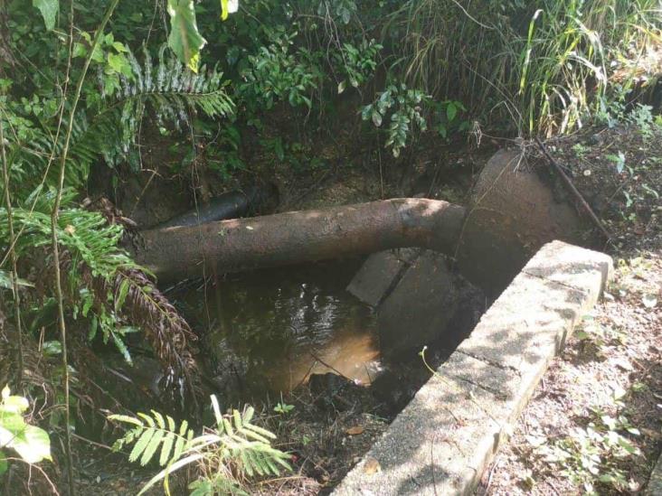 Derrame de crudo en el complejo Tuzandepetl de Ixhuatlán del Sureste