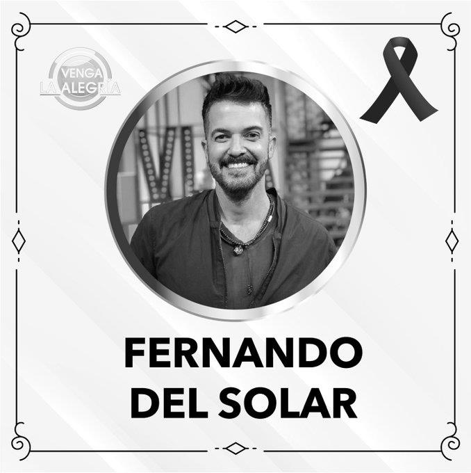 Muere Fernado del Solar, ex conductor de Venga la Alegría