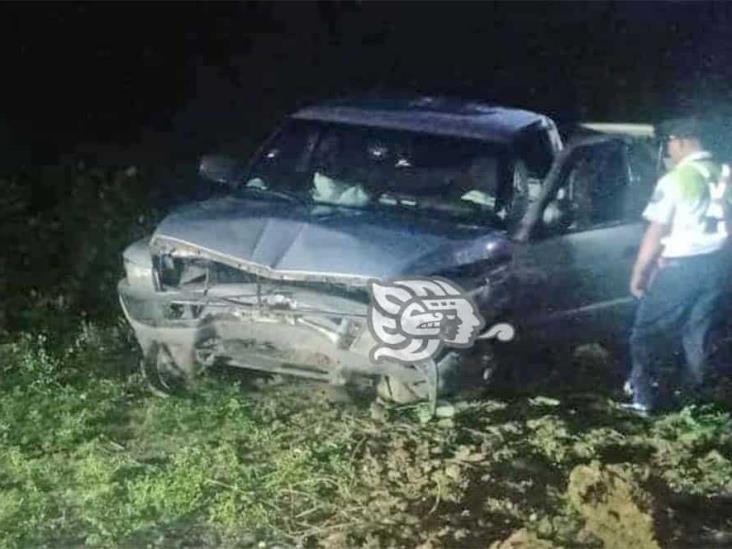 Accidente en la Juchique-Alto Lucero deja 2 lesionadas