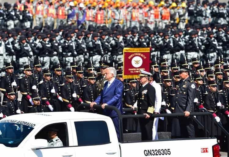 Encabeza AMLO tercer aniversario de la Guardia Nacional