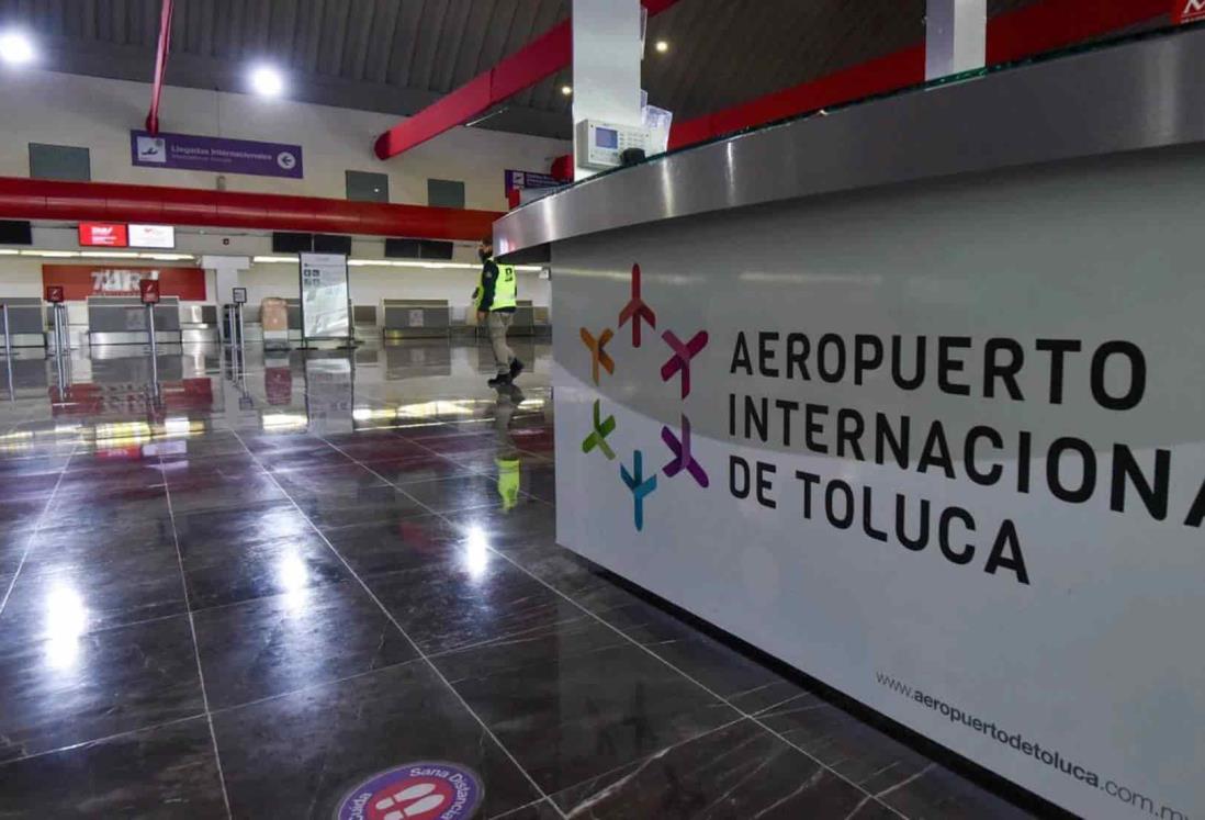 Reanuda Aeropuerto de Toluca vuelos al 85% de ocupación