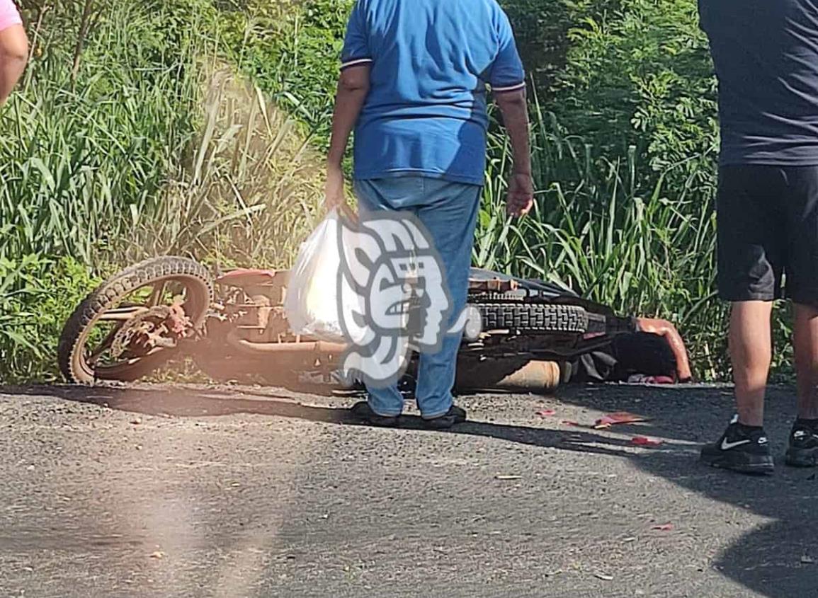 Grave motociclista accidentado en la Transístmica