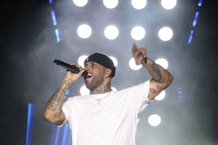 Nicky Jam puso a bailar a su público en el Carnaval de Veracruz 2022