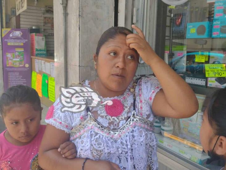 Sin avisar, inspector de Comercio en Orizaba “arrebata” mercancía a vendedora